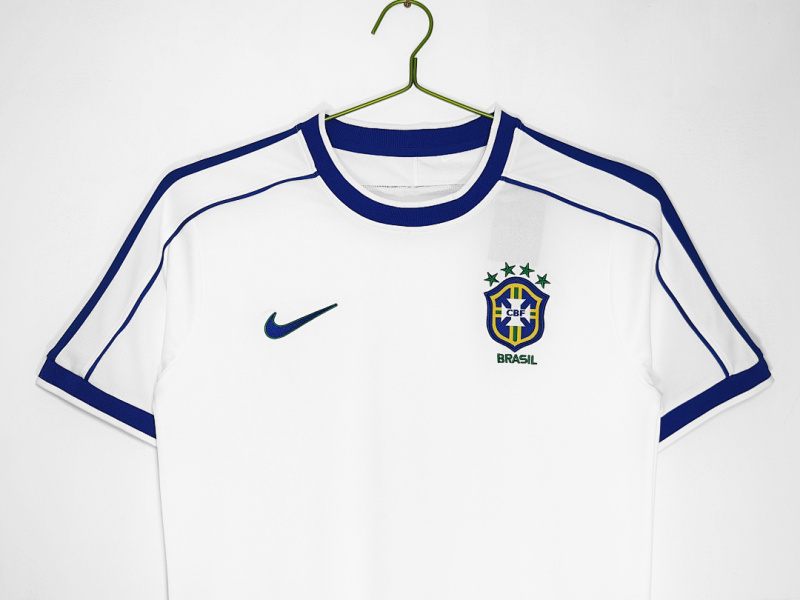 1998 White Brazil retro Fan version