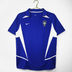 2002 away Brazil retro Fan version