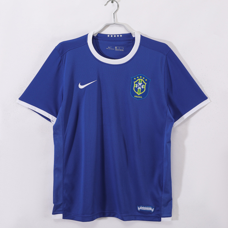 2006 away Brazil retro Fan version