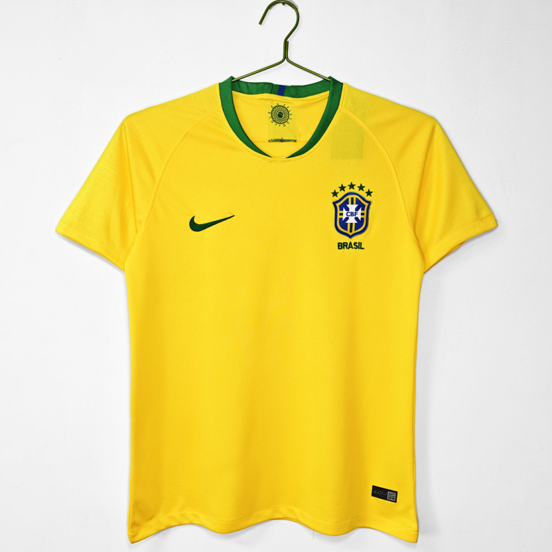 2018 home Brazil retro Fan version