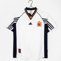 1998 away Spain retro Fan version