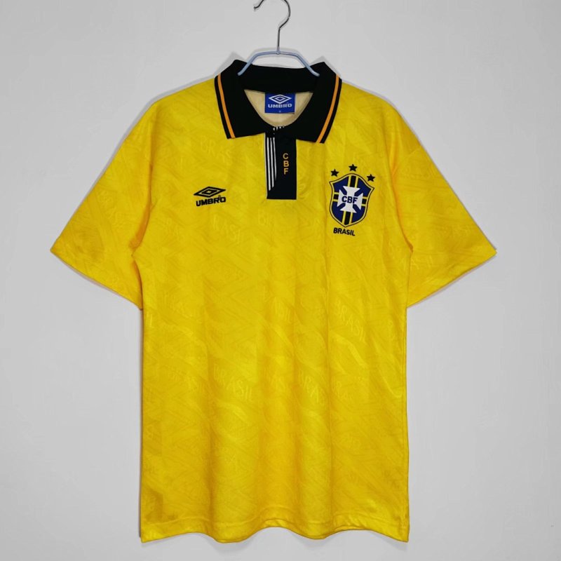 1991 home Brazil retro Fan version