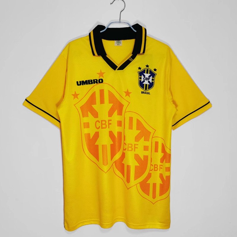 1993 home Brazil retro Fan version