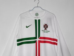 2012 away Long sleeves Portugal retro Fan version