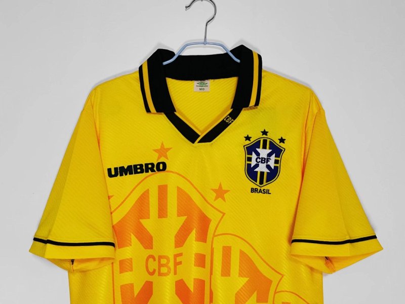 1993 home Brazil retro Fan version