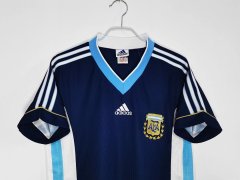 1998 away Argentina retro Fan version