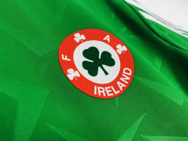 1990 home Ireland retro Fan version