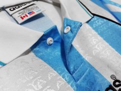 1996 home Argentina retro Fan version