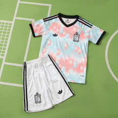 2026 FIFA World Cup Belgium away Kids kit + free socks