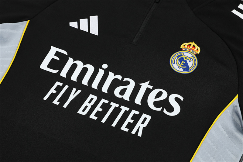 25-26 Real Madrid Half zip training suit set