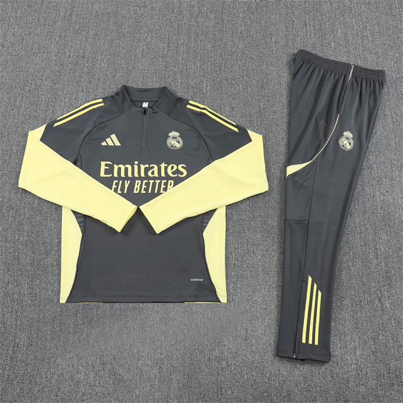 25-26 Real Madrid Half zip training suit set