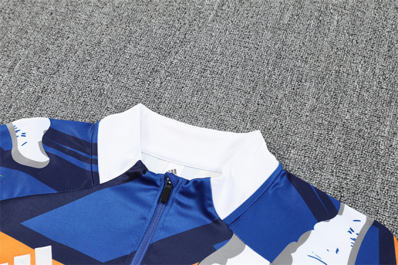 25-26 Real Madrid Half zip training suit set