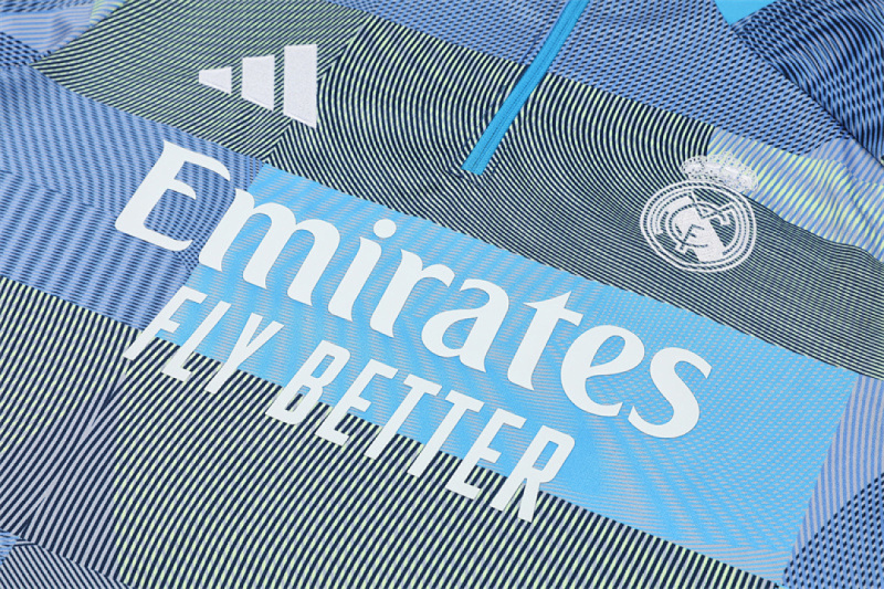 25-26 Real Madrid Half zip training suit set