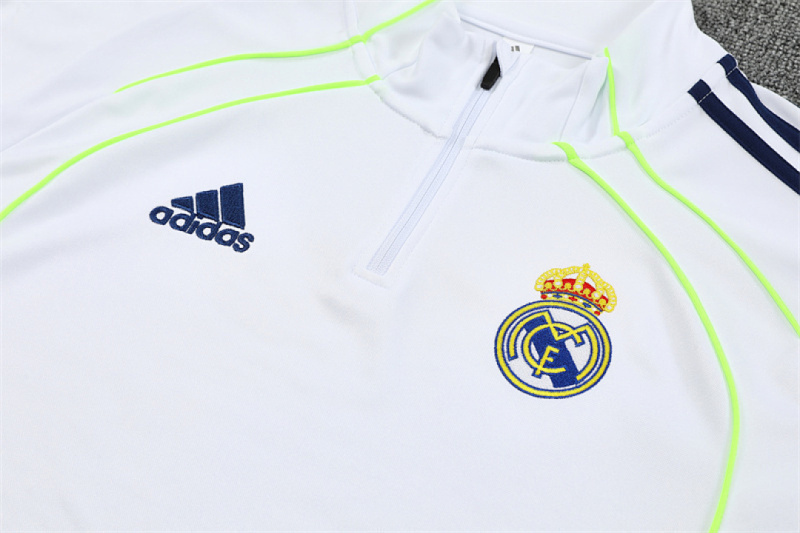 25-26 Real Madrid Half zip training suit set