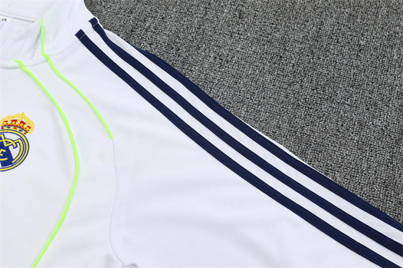 25-26 Real Madrid Half zip training suit set