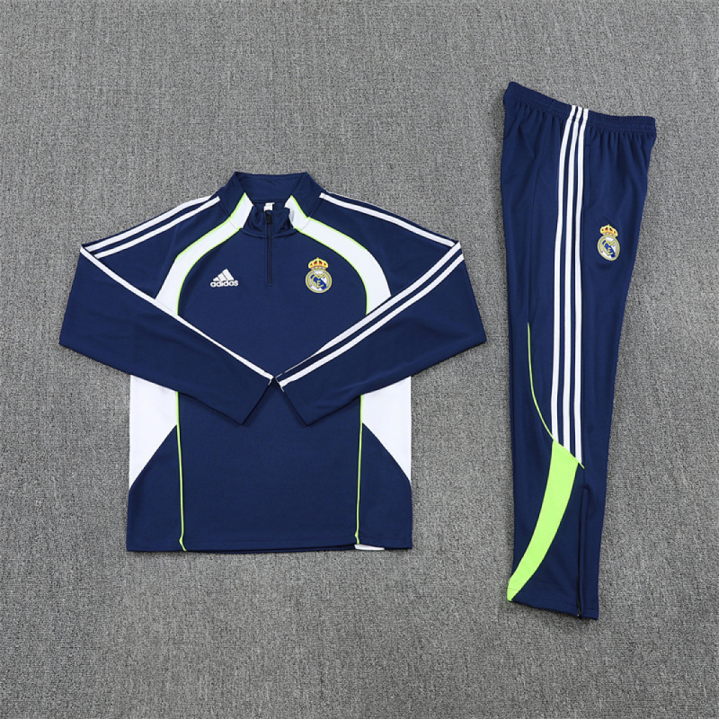 25-26 Real Madrid Half zip training suit set