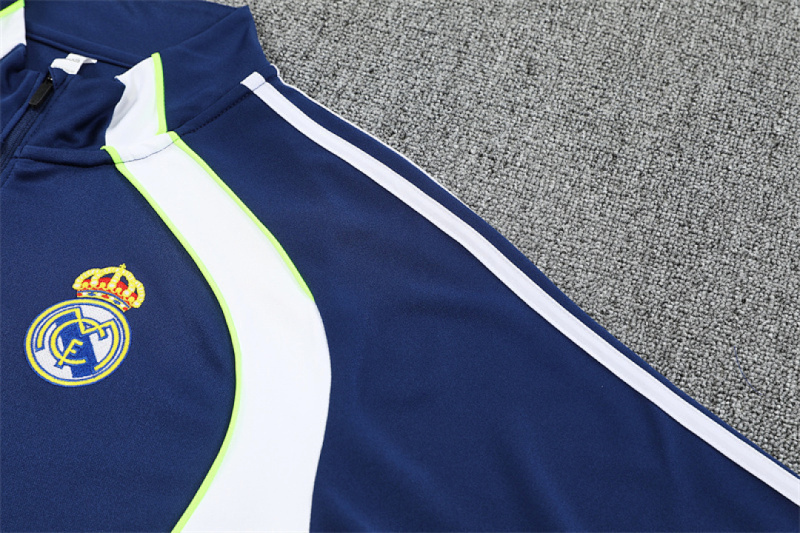 25-26 Real Madrid Half zip training suit set