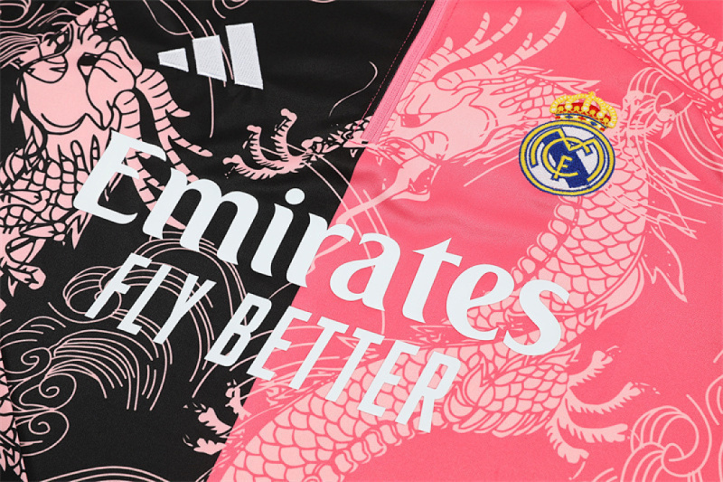 25-26 Real Madrid Half zip training suit set