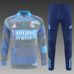 25-26 Real Madrid Half zip training suit set