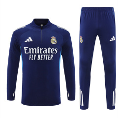 25-26 Real Madrid Half zip training suit set