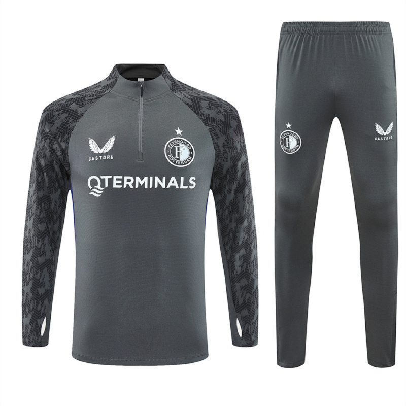 25-26 Feyenoord Half zip training suit set