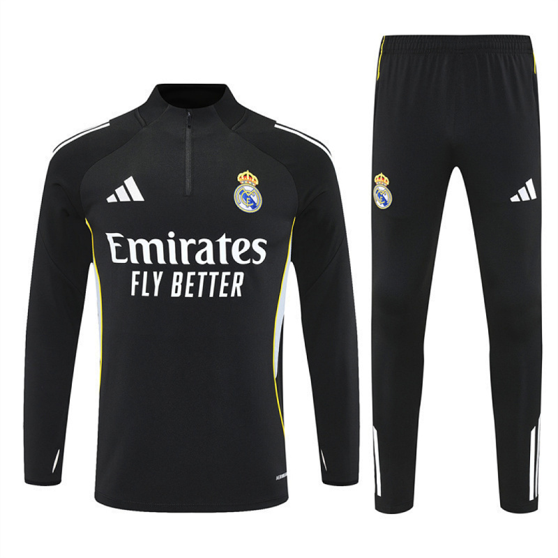25-26 Real Madrid Half zip training suit set