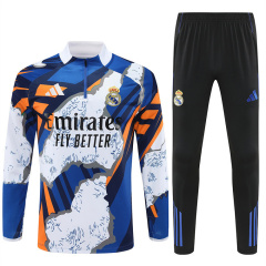 25-26 Real Madrid Half zip training suit set