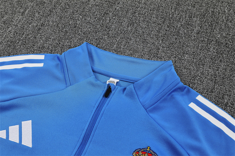 25-26 Real Madrid Half zip training suit set