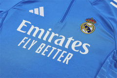 25-26 Real Madrid Half zip training suit set