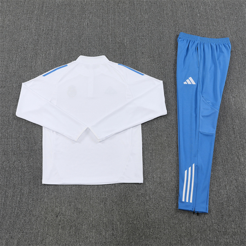 25-26 Real Madrid Half zip training suit set