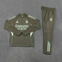 25-26 Real Madrid Half zip training suit set