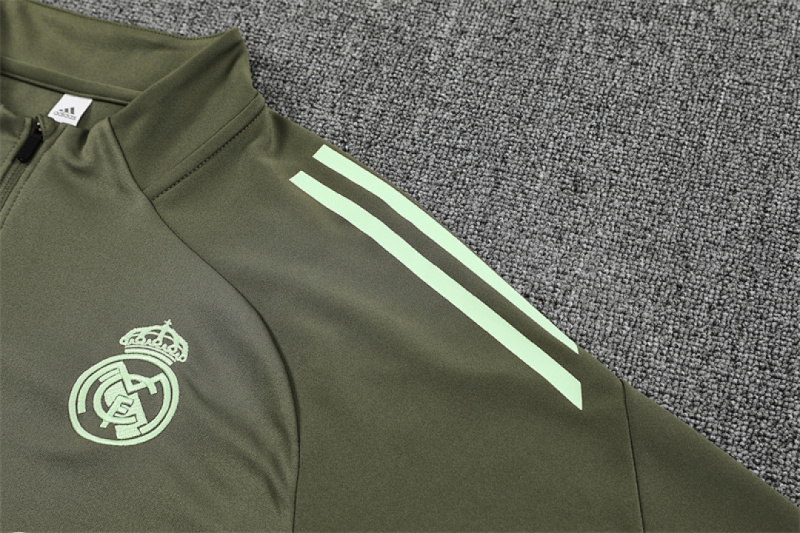 25-26 Real Madrid Half zip training suit set