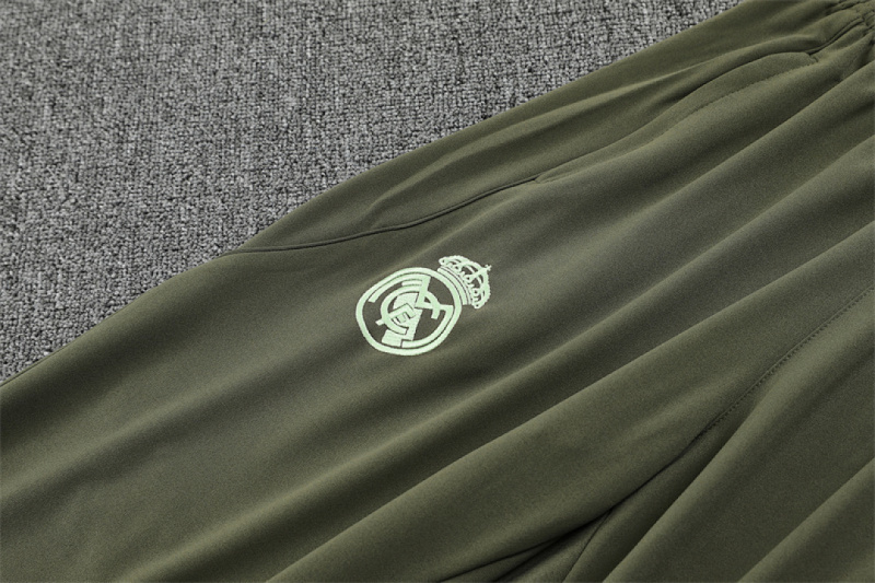 25-26 Real Madrid Half zip training suit set