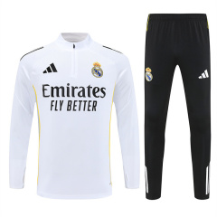 25-26 Real Madrid Half zip training suit set