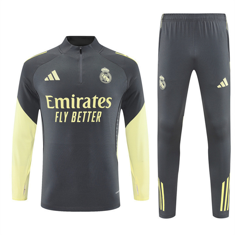 25-26 Real Madrid Half zip training suit set
