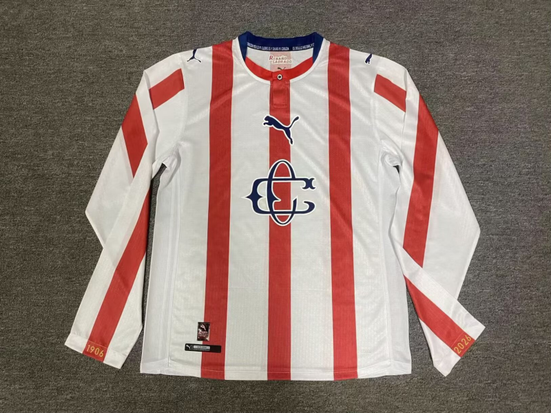 120th Anniversary Edition Chivas Long sleeves jerseys fans version