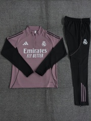 25-26 Real Madrid Half zip training suit set