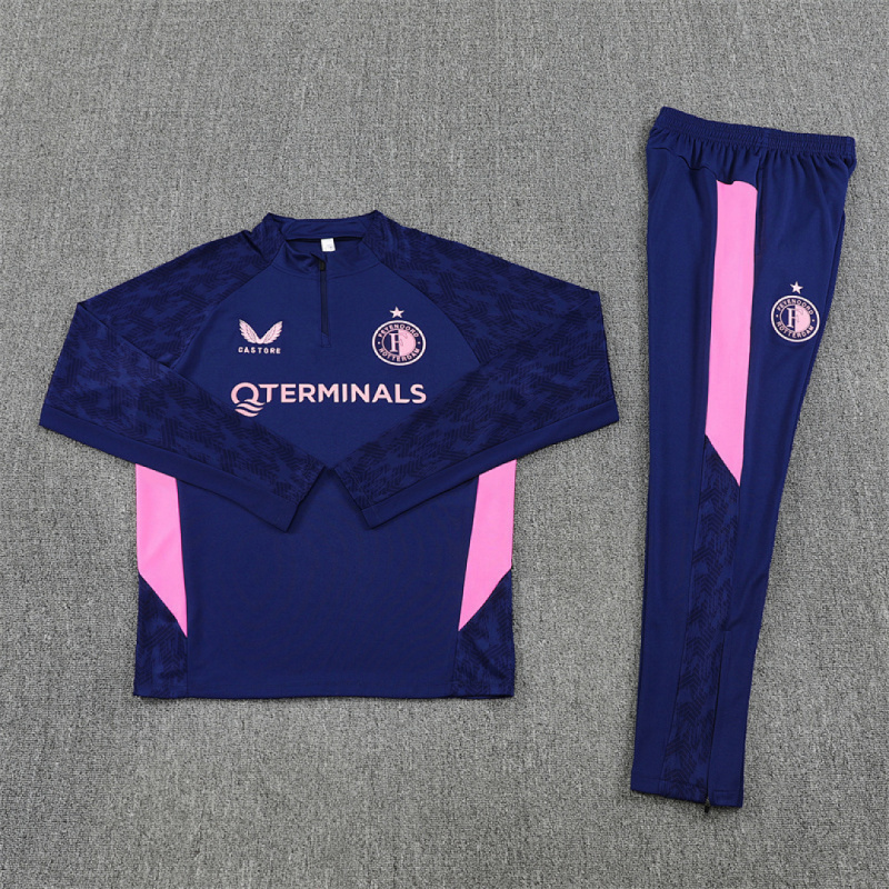 25-26 Feyenoord Half zip training suit set