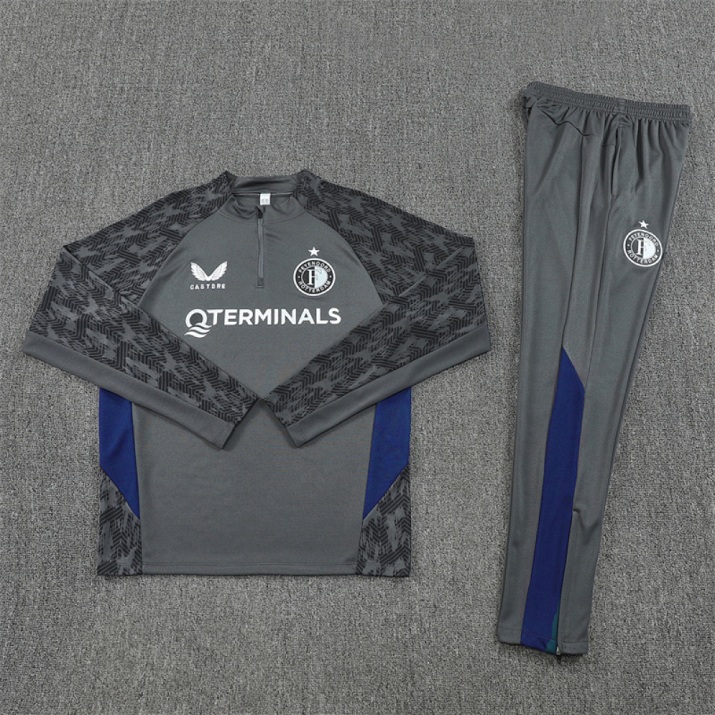 25-26 Feyenoord Half zip training suit set