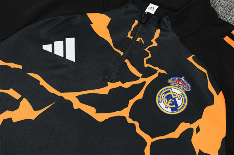 25-26 Real Madrid Half zip training suit set