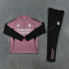 25-26 Real Madrid Half zip training suit set