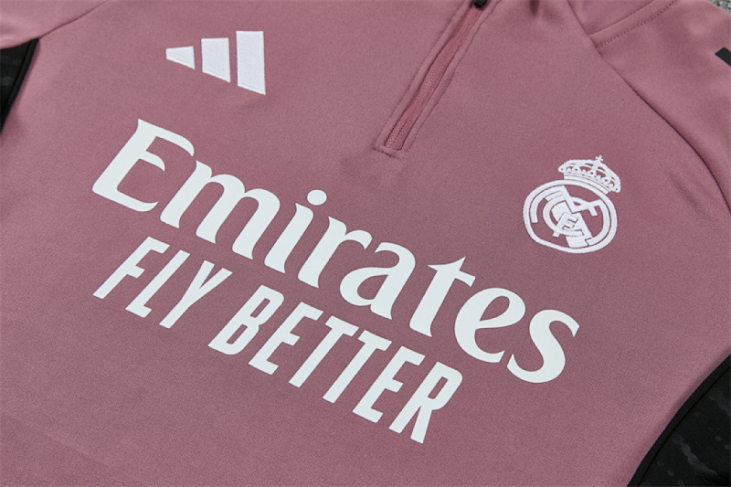 25-26 Real Madrid Half zip training suit set