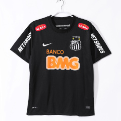 12-13 season Santos FC black retro Fan version