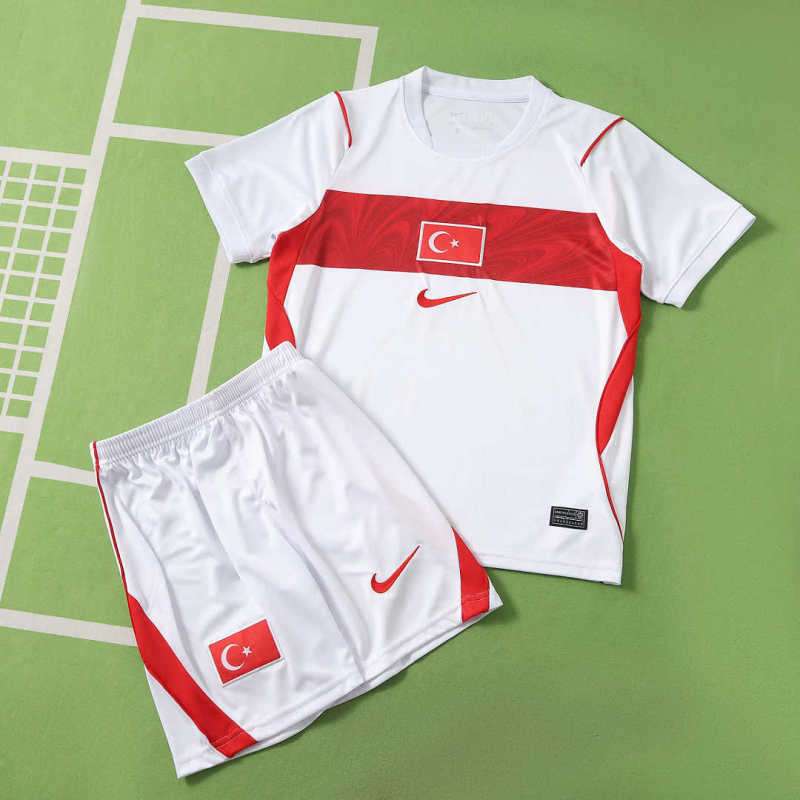 2026 FIFA World Cup Türkiye home Kids kit + free socks