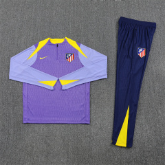25-26 Atletico Madrid Half zip training suit set