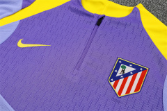 25-26 Atletico Madrid Half zip training suit set