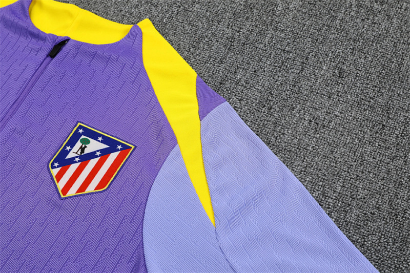 25-26 Atletico Madrid Half zip training suit set