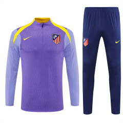 25-26 Atletico Madrid Half zip training suit set