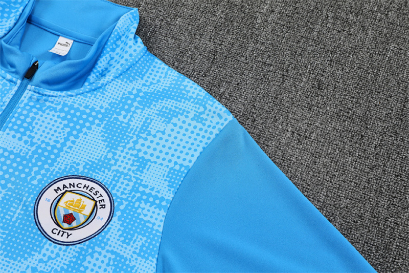 25-26 Manchester City Half zip training suit set