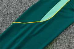 26-27 Brazil Half zip training suit set